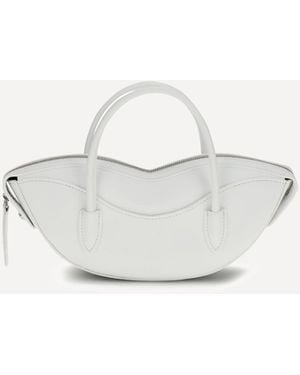 Fiorucci Mini Lips Shoulder Bag - White