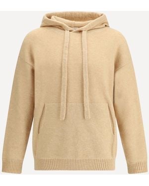 Laneus Maglione Con Cappuccio - Neutro