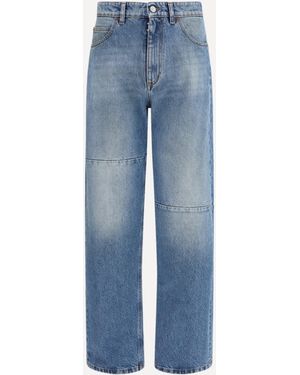 MM6 by Maison Margiela Five-Pockets Jeans - Blue