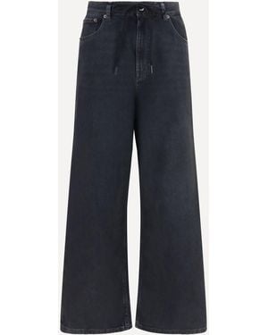 MM6 by Maison Margiela Straight-Leg Stretch Denim Jeans - Blue