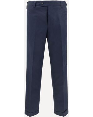 Germano Cotton Pants - Blue