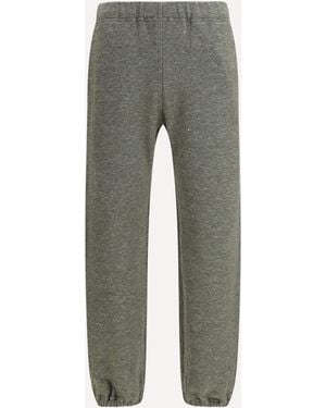 Loro Piana Cotton And Linen Joggers - Grey