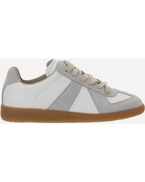 Margiela Leather Trainers - White