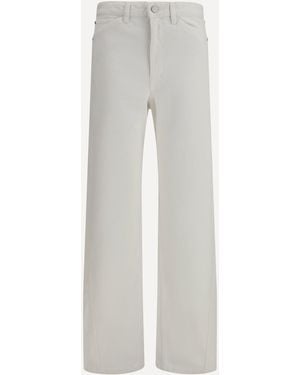 Lemaire Cotton Five-Pocket Pants - White