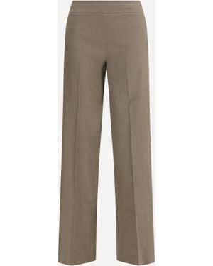 Avenue Montaigne Flavia Linen Trousers - Natural