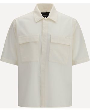 Laminar Oversize Bowling Shirt - White