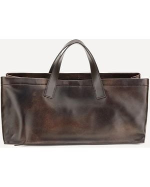 STAUD Borsa A Mano Port Tote - Bianco