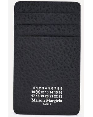 Margiela Vertical Card Holder - Black