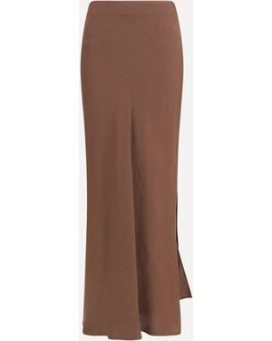 Brunello Cucinelli Long Skirt - Brown
