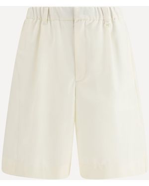 Laminar Tailored Shorts - White