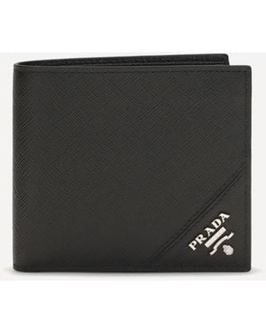 Prada Bi-Fold Wallet - Black