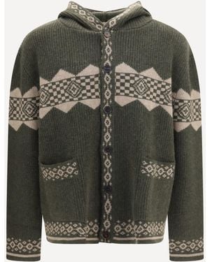 BAZISZT Horin Cardigan - Green