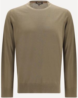 Loro Piana Virgin Wool Jumper - Green