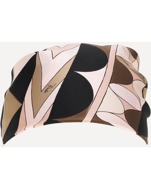 PUCCI Manuba Silk Bandana - Black