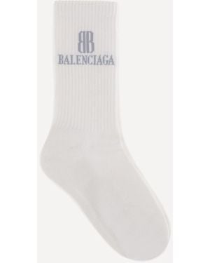 Balenciaga Nano Bb Socks - White