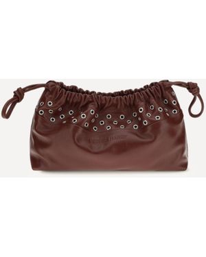 Pierre Hardy Double Clutch With Eyelets - Brown