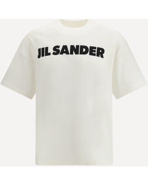 Jil Sander Cotton-Jersey T-Shirt - White