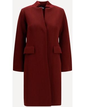 Ella Celine Merino Wool Dress - Red