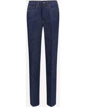 Chloé Four-Pocket Jeans - Blue