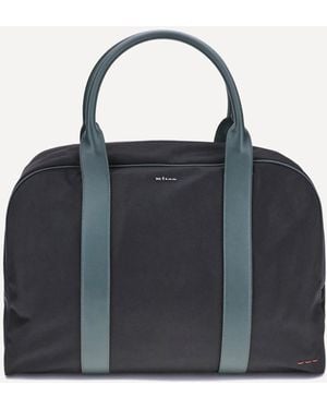 Kiton Nylon Travel Bag - Blue
