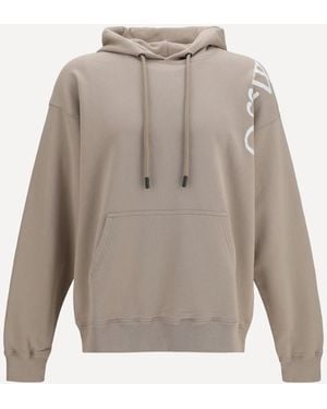 Off-White c/o Virgil Abloh Vertical Bookish Skate Hoodie - Natural