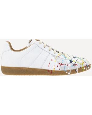 Margiela Leather Trainers - White