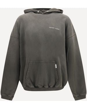 Represent Resent Hoodie - Gray