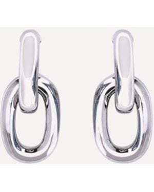 Rabanne Double Xl Link Earrings - Natural
