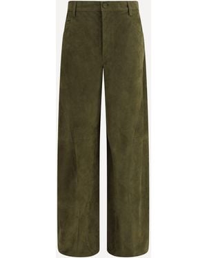 Marni Suede Pants - Green