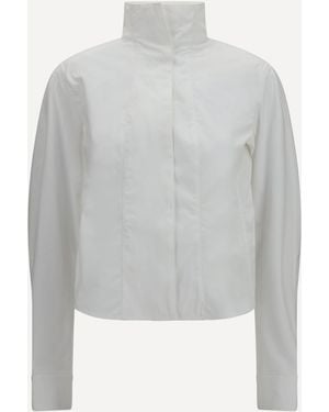 Jacquemus Tulipe Cotton-Poplin Shirt - Gray