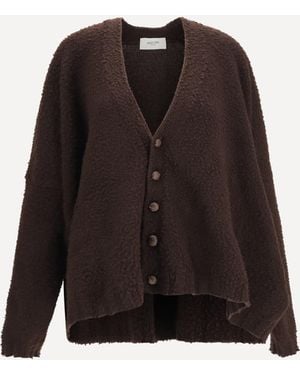 Golden Goose Casentino-Effect Wool Cardigan - Brown