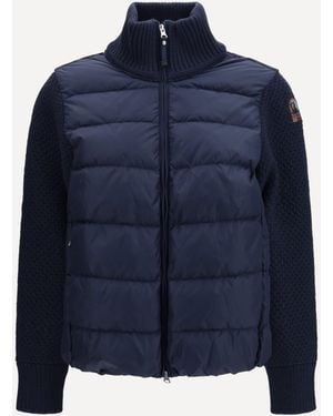 Parajumpers Moonie Hybrid Cardigan Jacket - Blue