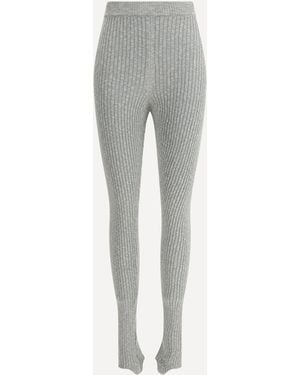 Magda Butrym Leggins A Coste - Grigio