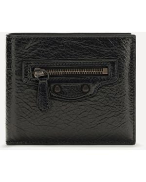 Balenciaga Le City Square Wallet - Black