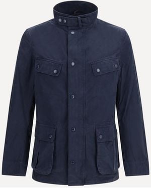Barbour Casual Jacket Duke Cotton - Blue