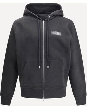 Amiri Zip Hoodie - Blue