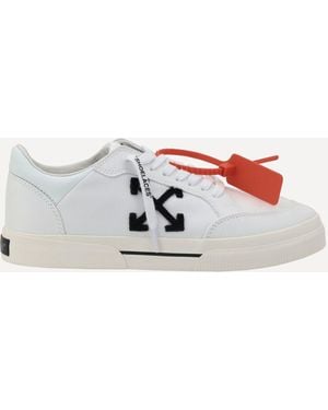 Off-White c/o Virgil Abloh New Low Vulcanized Trainers - White