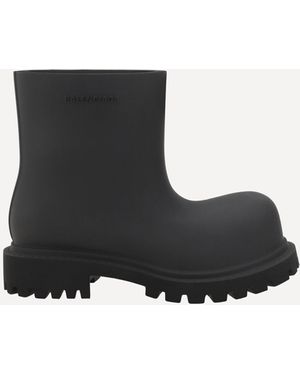 Balenciaga Steroid Ankle Boots - Black