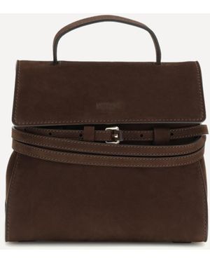 Moschino Tie Me Handbag - Brown