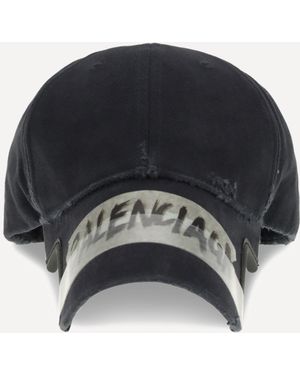 Balenciaga Masking Tape Baseball Hat - Blue