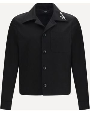 Amiri Script Collar Jacket - Black