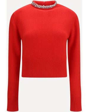 Pinko Berlino Wool Jumper - Red