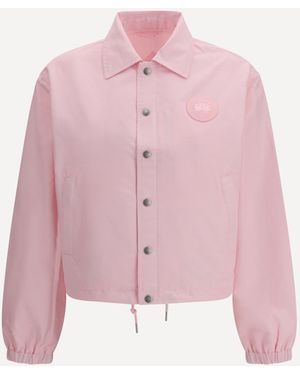 Canada Goose Regency Jacket With Tonal Label - Pink