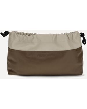Pierre Hardy Twin Clutch Bag - Brown