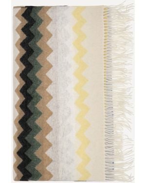 Missoni Clifford Wool-Blend Plaid - White