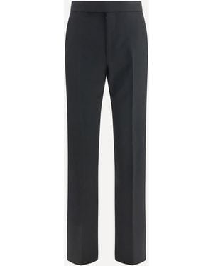 Tom Ford Tailored Trousers With Front Pleats - Blue