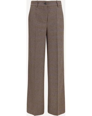 P.A.R.O.S.H. P. A.R. O.S. H. Powo Palazzo Pants - Brown
