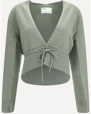 Extreme Cashmere N°516 Ella Cardigan - Green