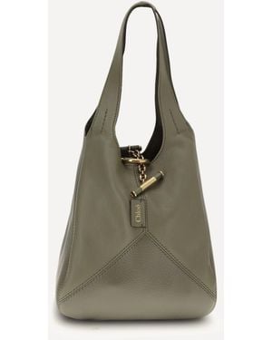 Chloé Small Balloon Shoulder Bag - Natural