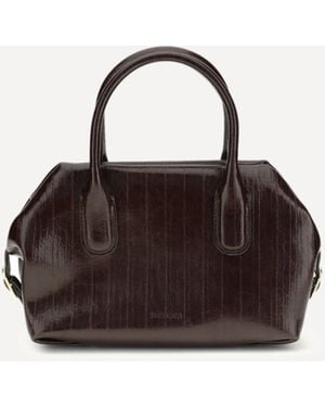THEMOIRÈ Tallia Trank Small Shoulder Bag - Brown